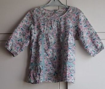 tunique vert baudet 8 ans