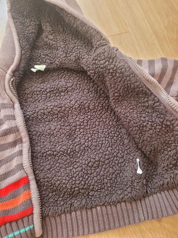 Gilet zippé à capuche Disney 18 mois - photo numéro 3