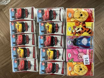 Lot paquet de mouchoirs Disney