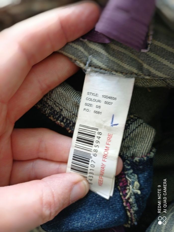 Sarouel jeans Desigual 5/6ans - photo numéro 9