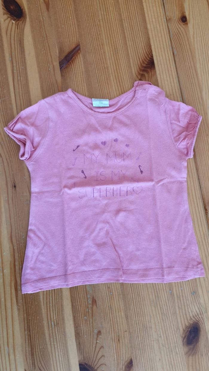 Tee-shirt message - 18 mois - photo numéro 2