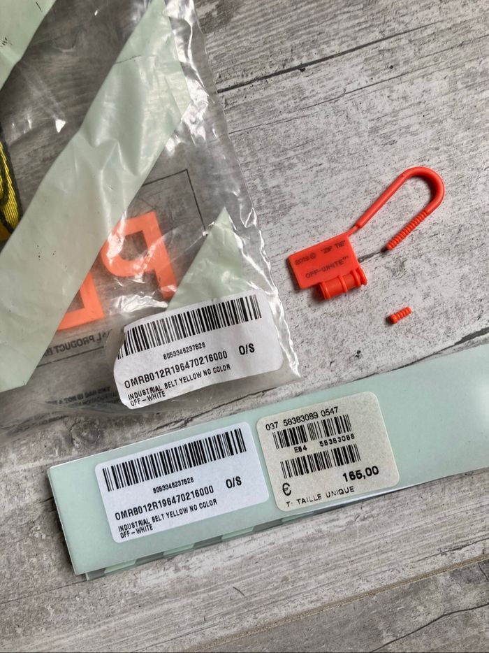 Ceinture Off-White industrielle - photo numéro 7