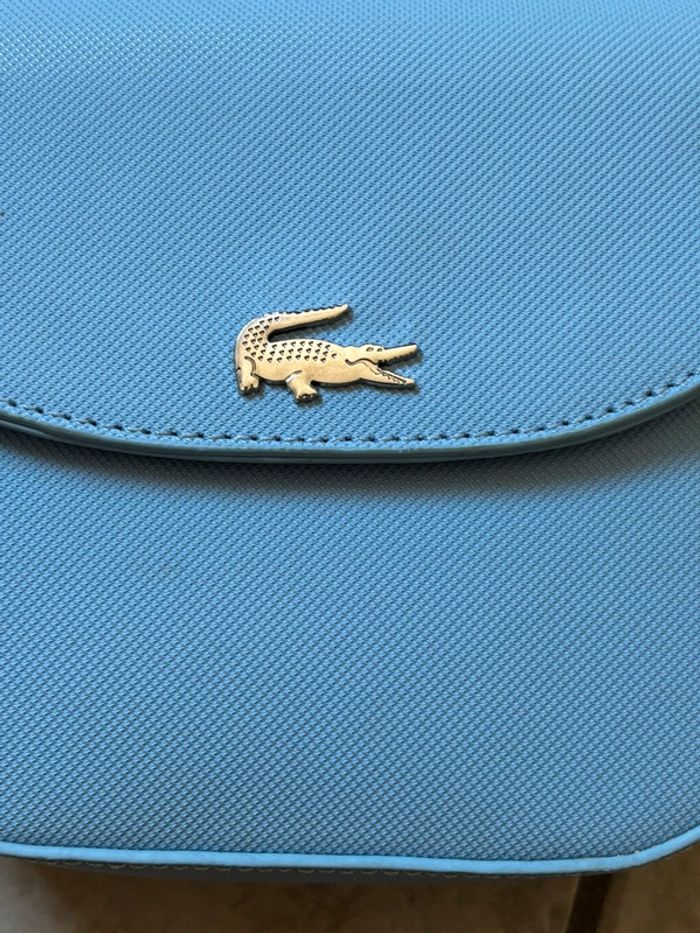 Sac Lacoste bleu - photo numéro 2