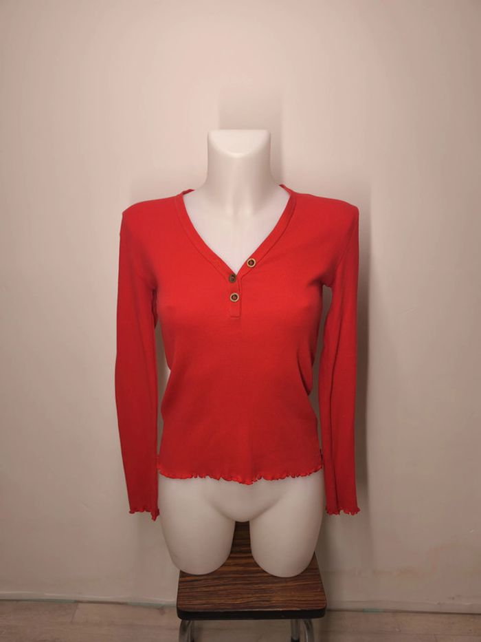 Pull Maison123 Femme Taille 42/44 Rouge - photo numéro 2