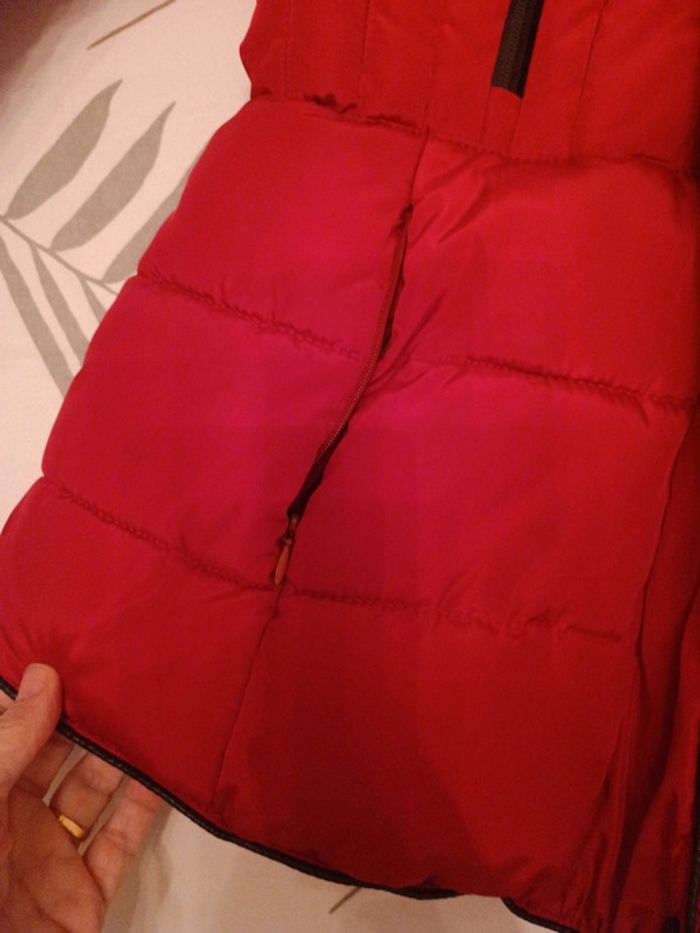 Manteau rouge femme - photo numéro 6