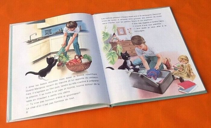 Martine Englebert / Jean Benoist Le Chat d' ici et le chat d' ailleurs (1986) - photo numéro 5