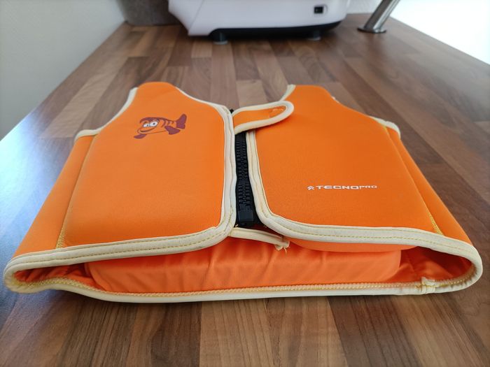 Gilet de flottaison 18-30 kg orange Nemo TechnoPro - photo numéro 2