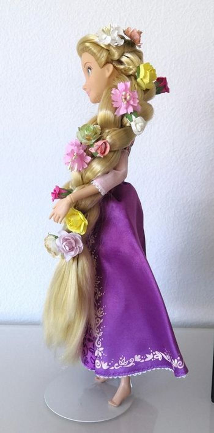 Ensemble de poupées Raiponce et Flynn Disney NEUVES - photo numéro 9