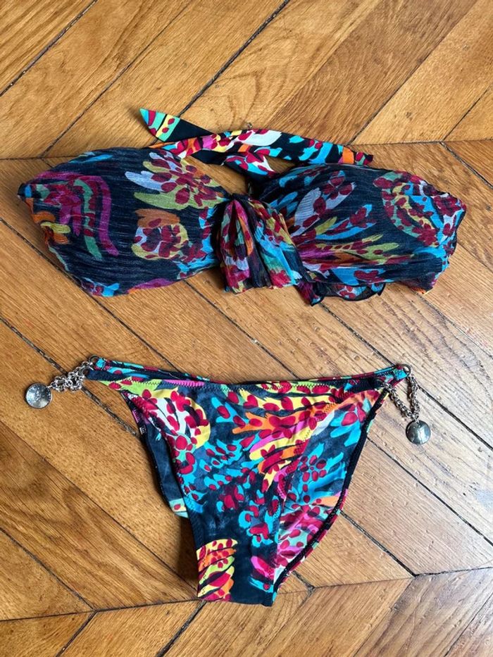 Maillot de bain 2 pieces très féminin T44/95B-C - photo numéro 3