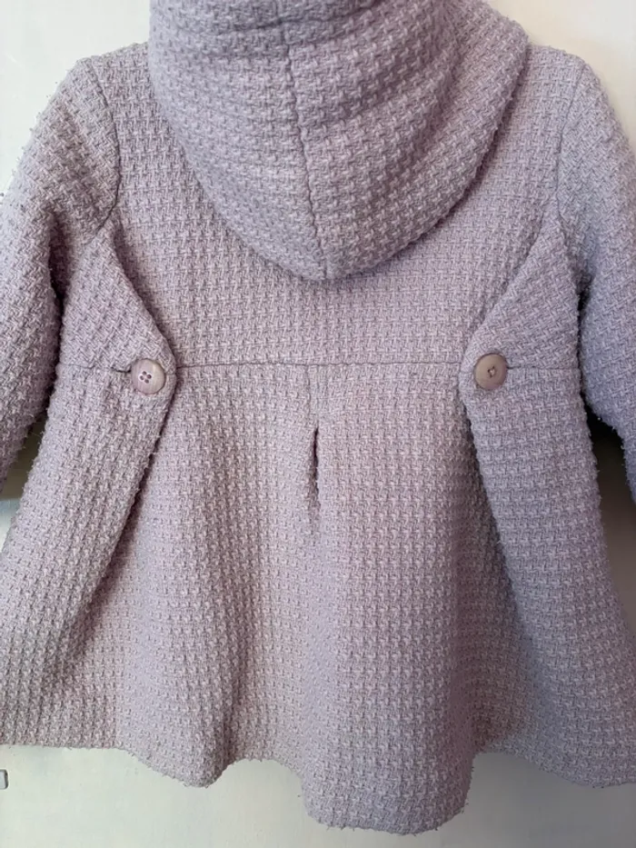 Jolie manteau à capuche automne/hiver, 3 ans, Vertbaudet. - photo numéro 10