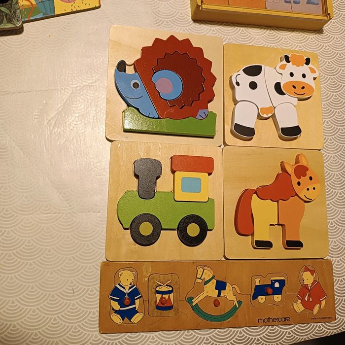 Lot de 5 puzzles bébé