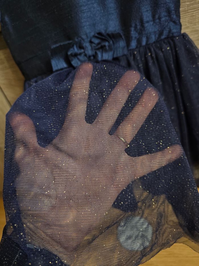 Vêtement Bébé Fille - Robe bleu - Tissaia - 24 mois - photo numéro 4