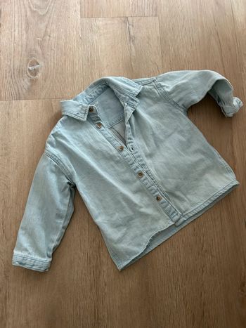 Chemise jean bébé 18 mois