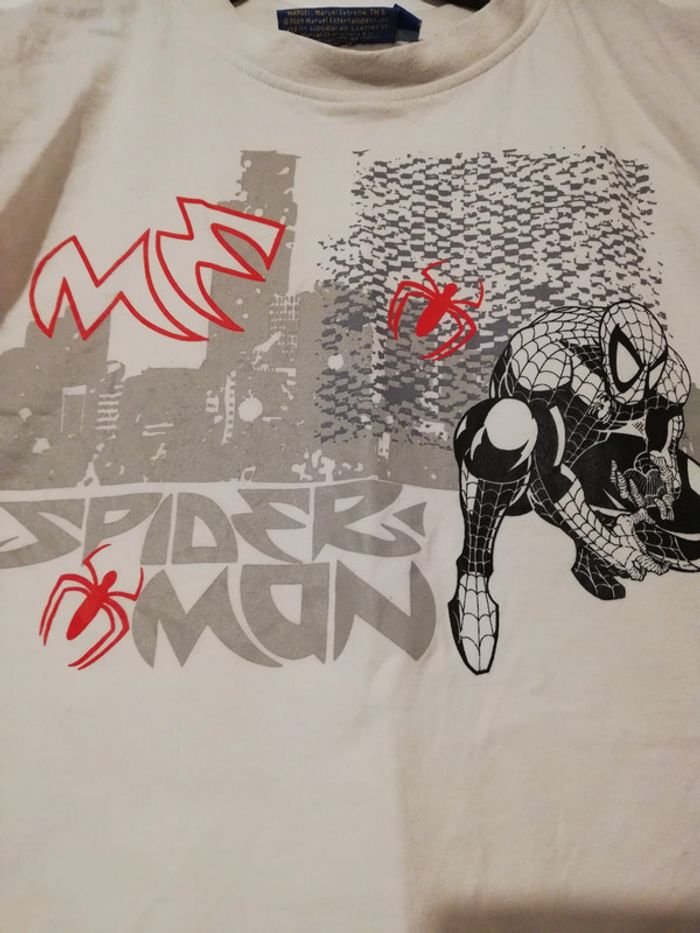 Tee-shirt spiderman 8 ans - photo numéro 2