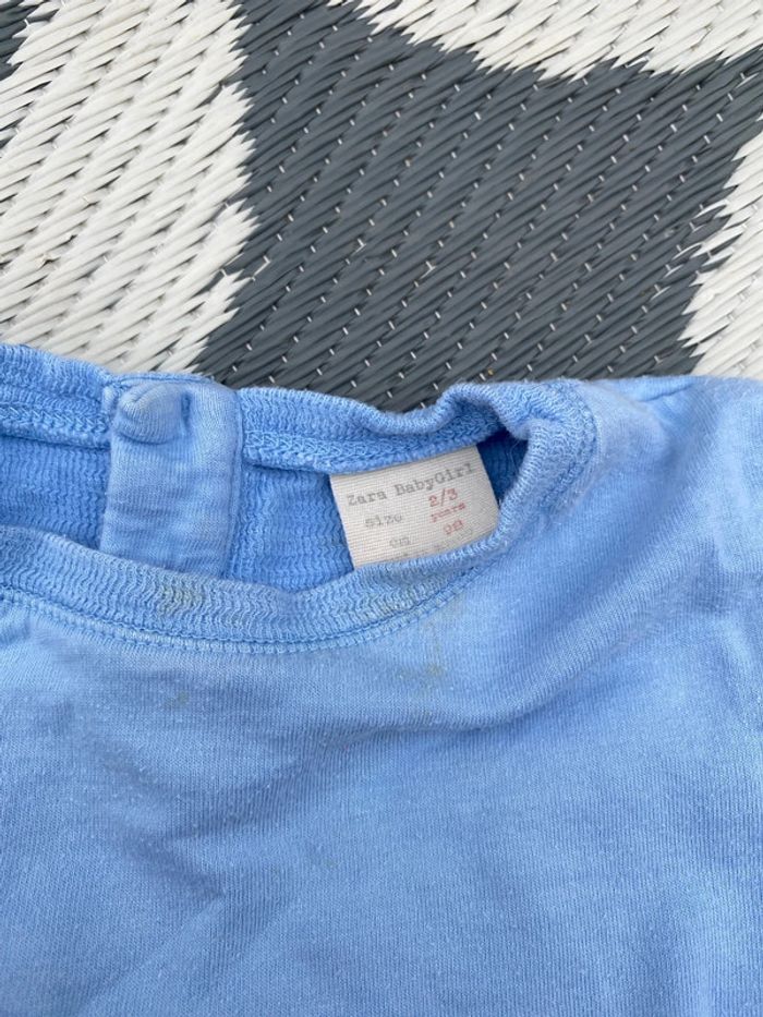 Pull bleu Zara babygirl - photo numéro 3