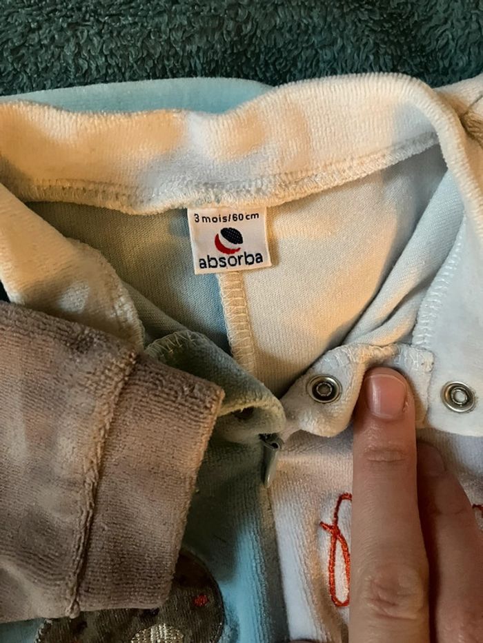 Lot 3 pyjamas 3 mois - photo numéro 2