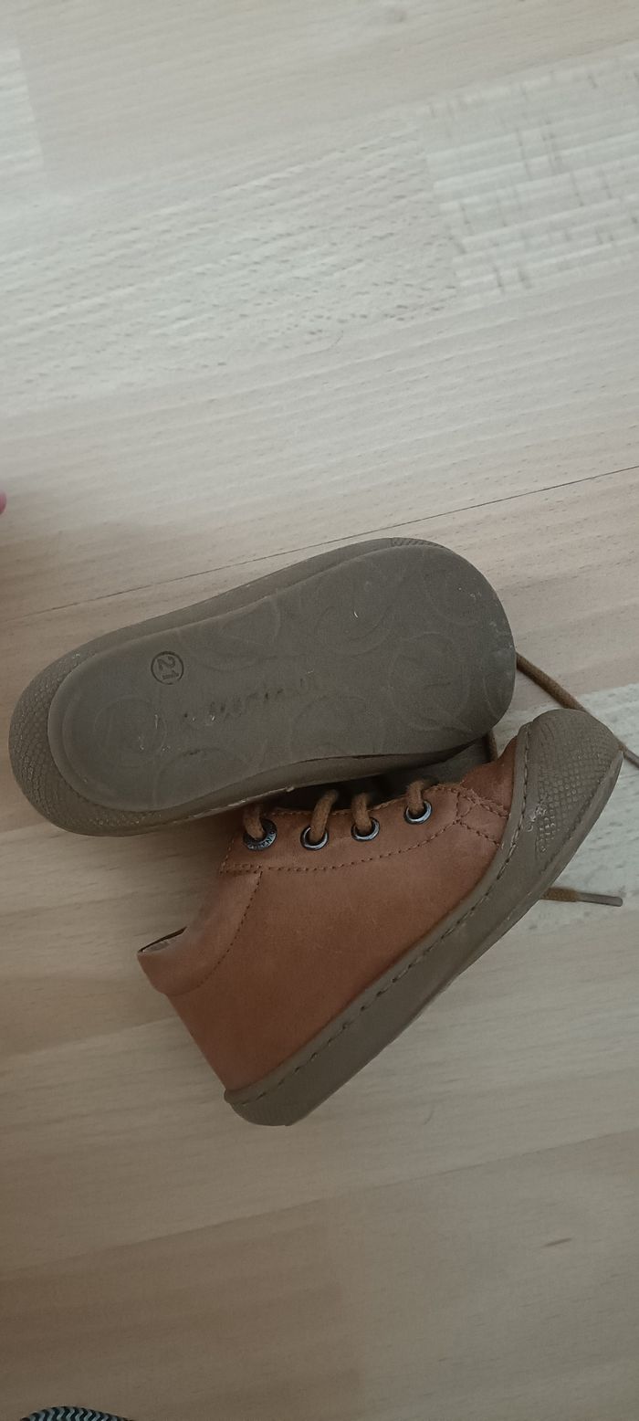 Chaussures naturino cuir taille 21 - photo numéro 2