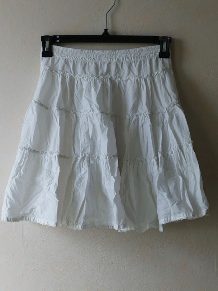 Jupe courte évasée