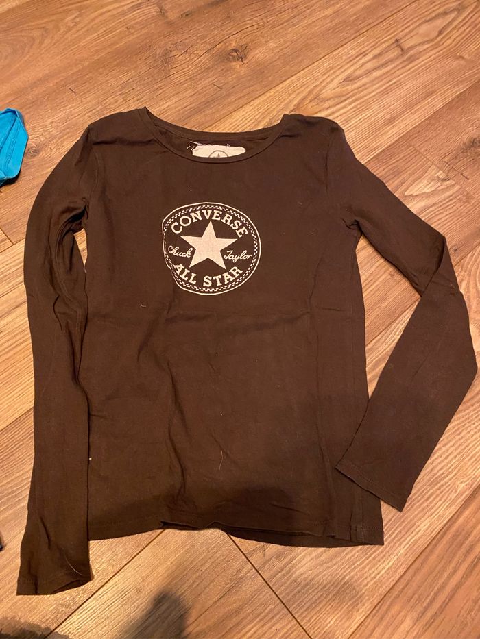 Lot 2 tshirts CONVERSE taille XS - photo numéro 5
