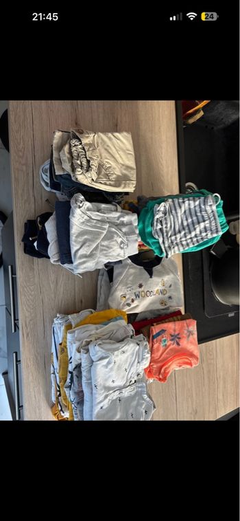 Lot vêtement garçon