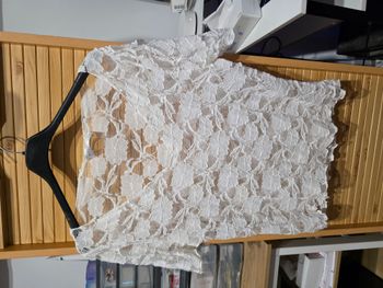 Blouse blanche en dentelle – Feelgood Paris – Taille S