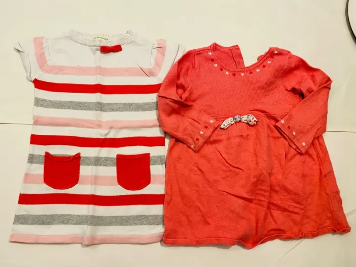 Lot 2 robes 24 mois