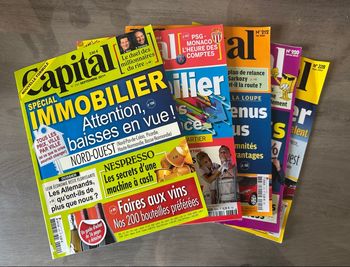 Lot de magazines capital