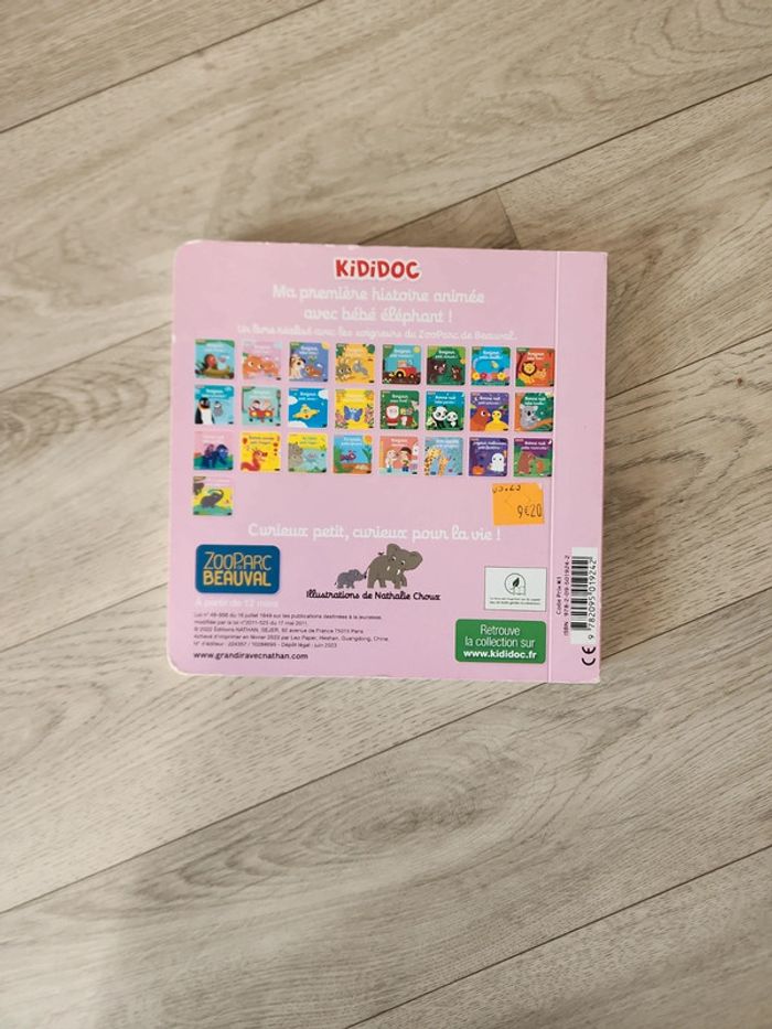 Livre kididoc on s'amuse petit éléphant ? - photo numéro 3