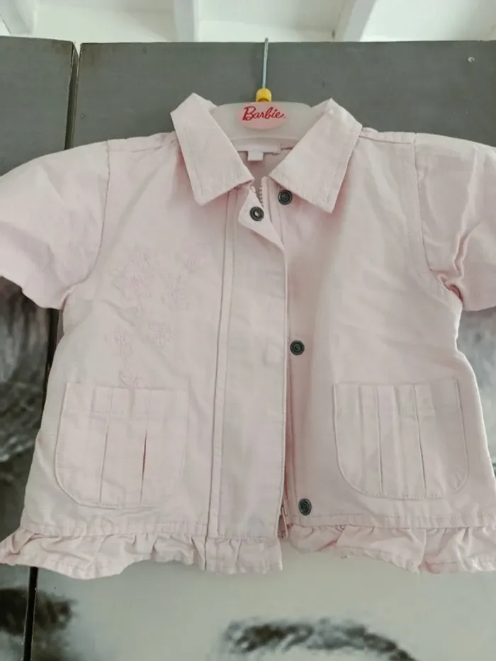 Veste en jean bébé fille - photo numéro 3