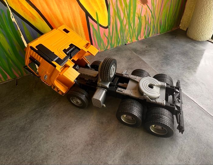 Grand camion transporteur Bruder - photo numéro 8