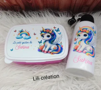 Kit rentrée scolaire licorne