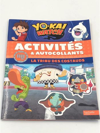 Livre magazine Autocollants et jeux Yo-Kai-Watch