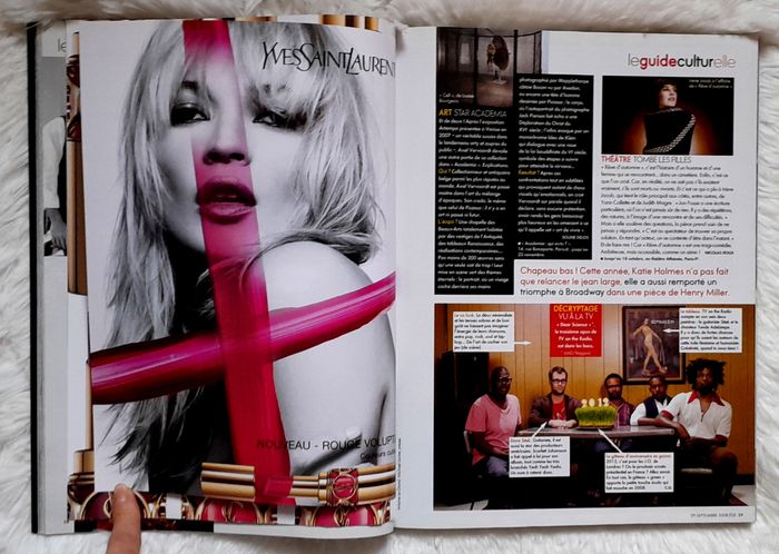 Magazine Elle n°3274 septembre 2008 spécial Agyness Deyn - photo numéro 8