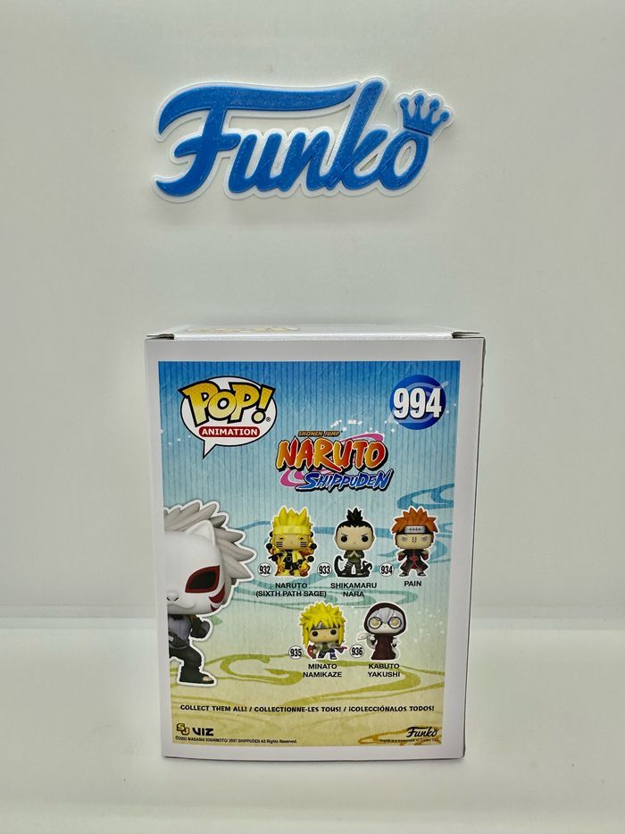 Funko Pop Naruto Kakashi 994 Chase AAA Exclusive 🇺🇸 - photo numéro 4