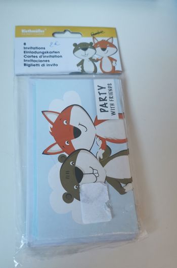 cartes d'invitations