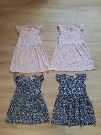 Robes été jumelles H&M 4A