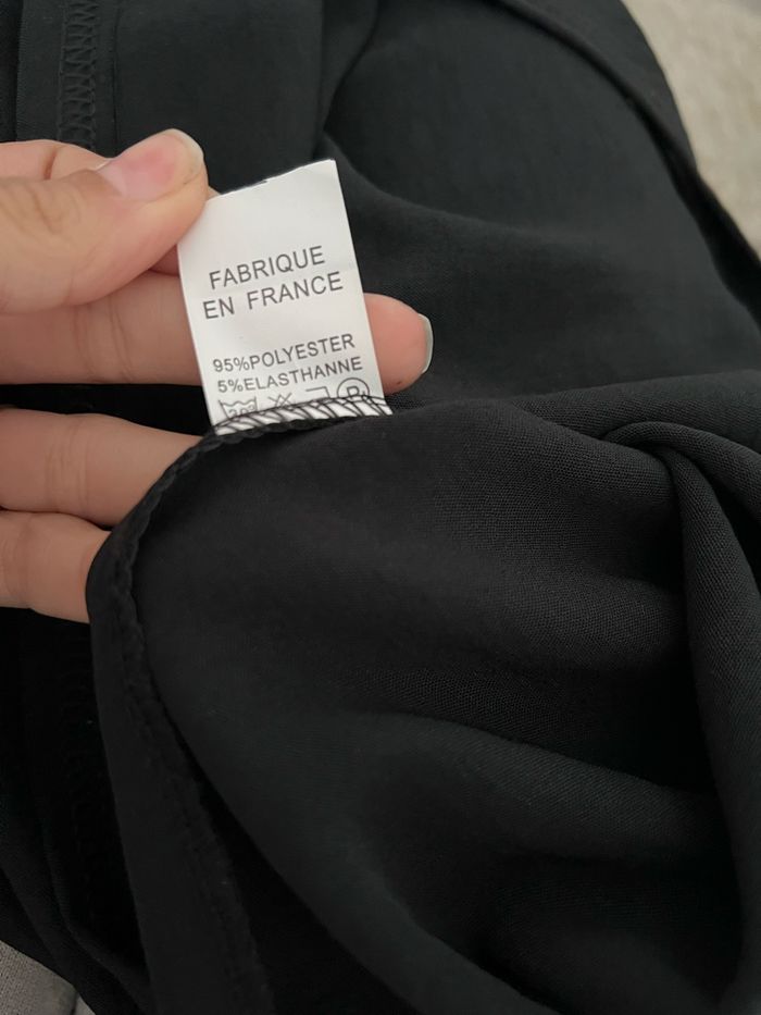 Tunique manches courtes avec broderies dorées - photo numéro 4