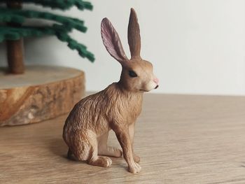 Figurine lièvre Animal de la forêt