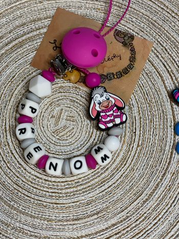 Attache tétine âne