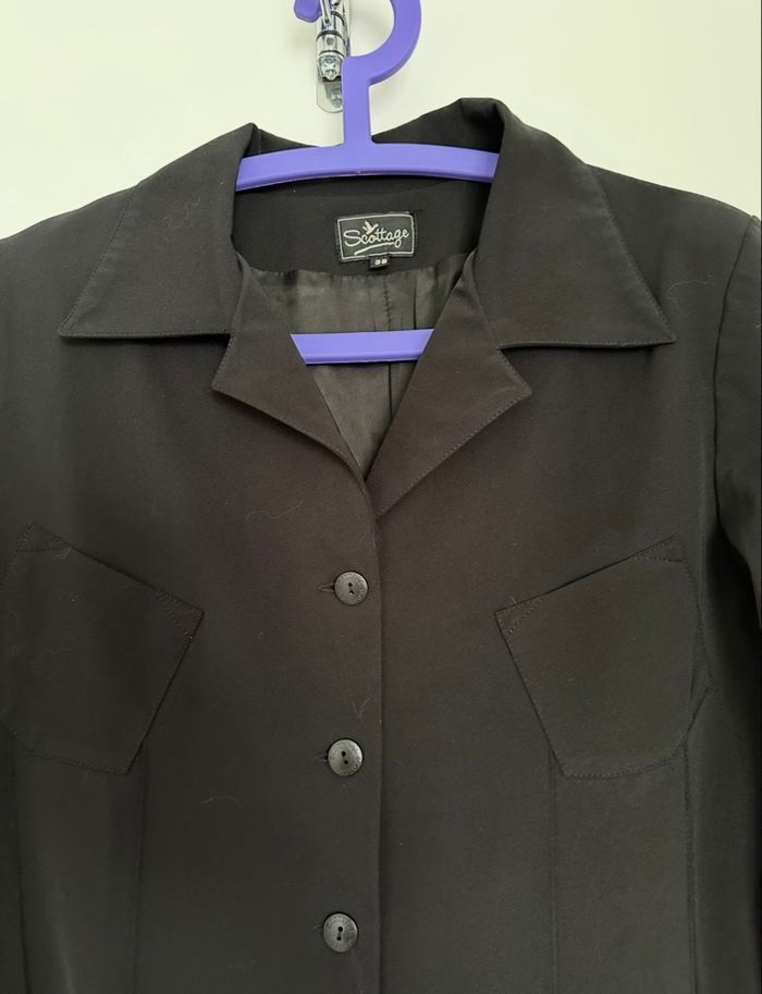 Blazer noir scottage - photo numéro 3