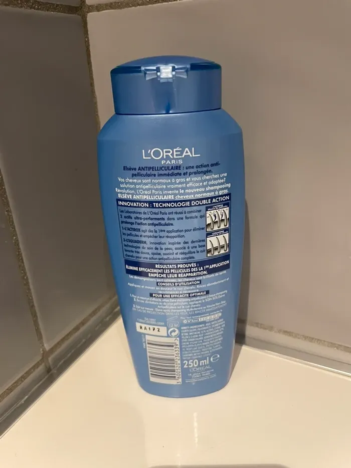 Shampoing L'Oréal Elseve Antipelliculaire Cheveux Normaux à Gras - Neuf - photo numéro 3