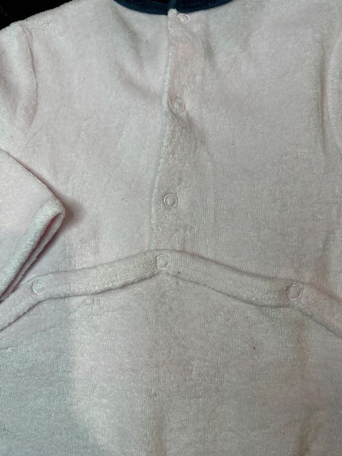 Pyjama/grenouillère velour lapins - photo numéro 5