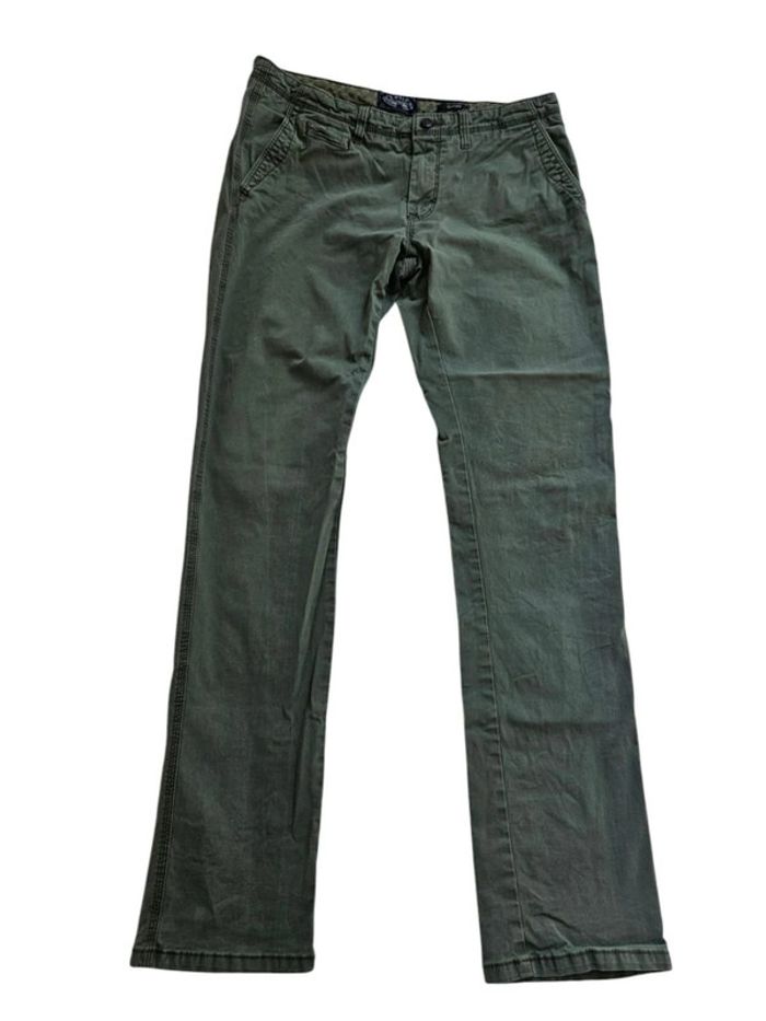 Pantalon- Célio - vert kaki - 42/XL - photo numéro 4