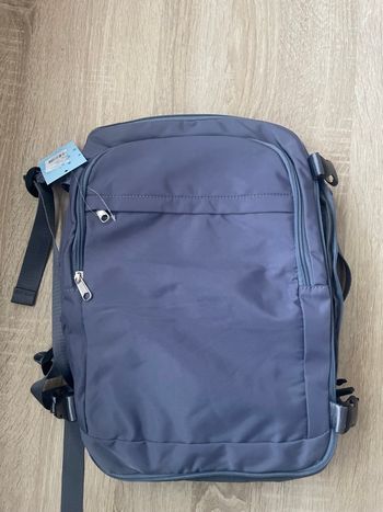 🔵NEUF🟡 🎒 Sac à dos cabine 40x30x25 – Étanche – Bleu Business
