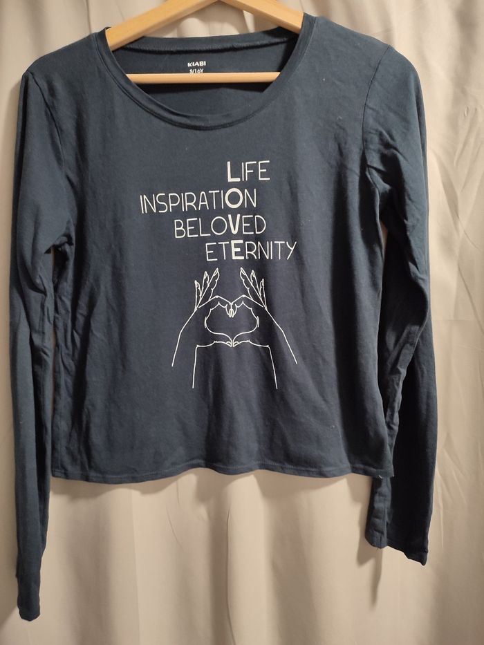 T-shirt manches longues Kiabi