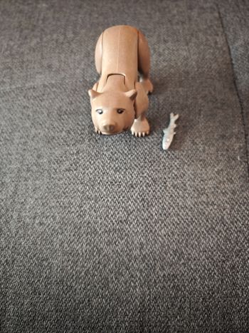 Playmobil - Ours brun et son poissons 🐟 wiltopia