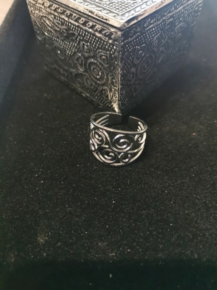 Bague spirituelle motifs triskell T9 - photo numéro 2