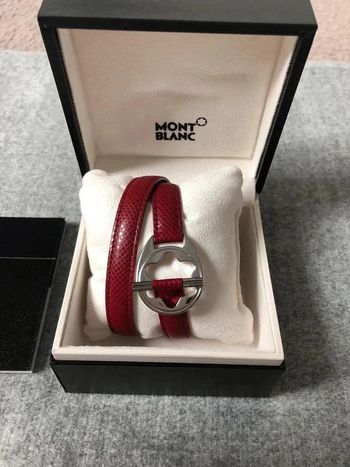 Bracelet en cuir Montblanc neuf