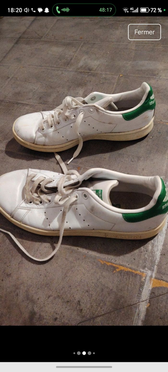 Stan Smith taille 42.5 - photo numéro 5