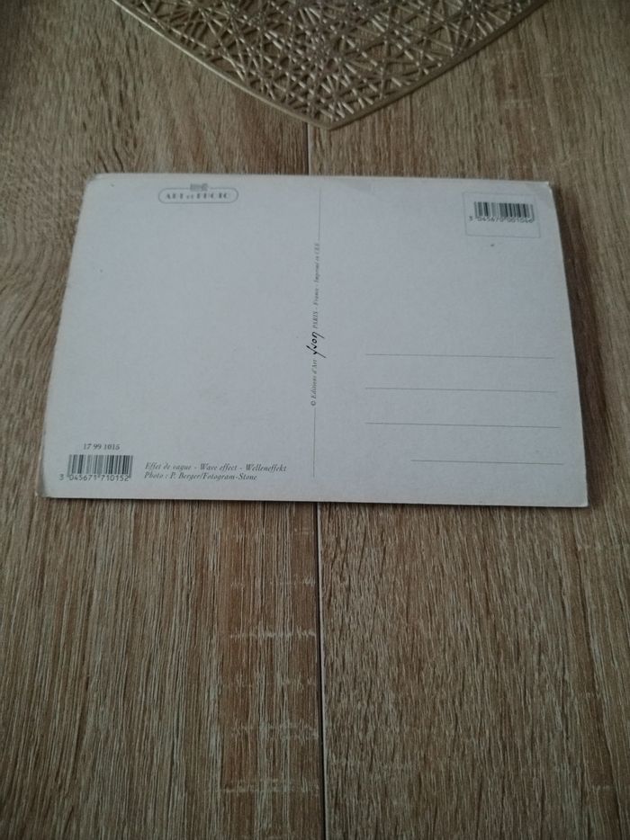 Carte postale Effet de vague - photo numéro 2